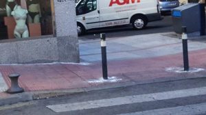 Azufre en calles Alcobendas 1