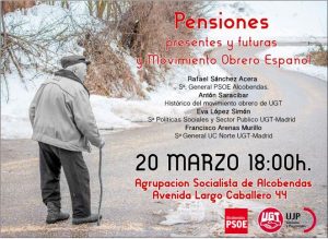 Acto pensiones PSOE y UGT Alcobendas