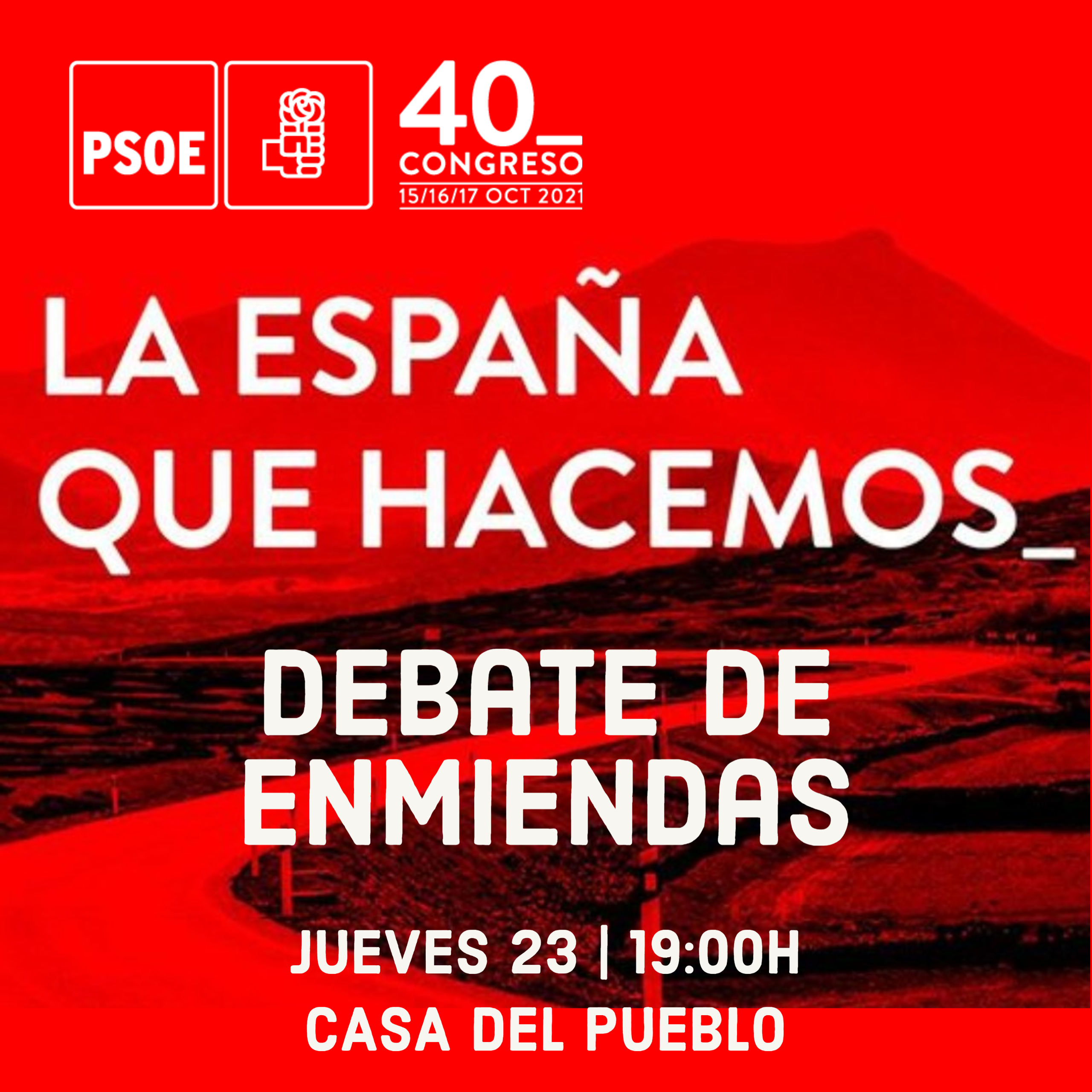 40 CONGRESO PSOE