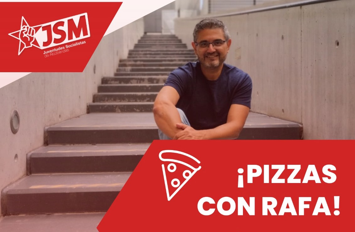 Rafa Sánchez Acera compartirá pizza con los jóvenes